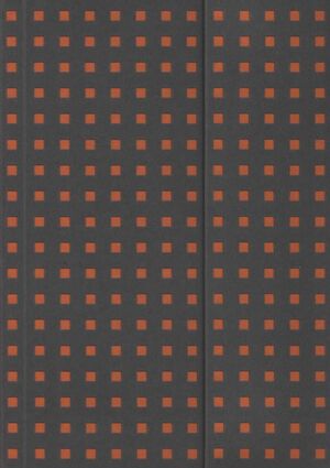 OH9069-4 CUADERNO PAPER OH! QUADRO GRIS SOBRE NARANJA B6 112PAG (UNLINED)