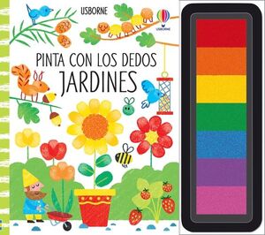 JARDINES PINTA CON LOS DEDOS