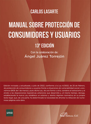 MANUAL SOBRE PROTECCIÓN DE CONSUMIDORES Y USUARIOS