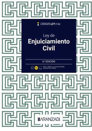 ENJUICIAMIENTO CIVIL (LEYITBE) 6 EDICION