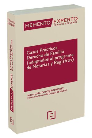 MEMENTO EXPERTO CASOS PRÁCTICOS DERECHO DE FAMILIA