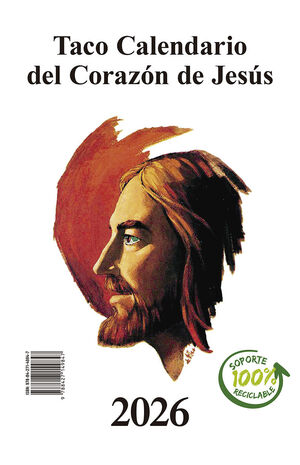 TACO CALENDARIO CORAZÓN DE JESÚS GIGANTE 2026