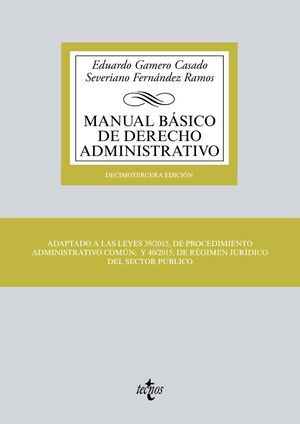 MANUAL BÁSICO DE DERECHO ADMINISTRATIVO
