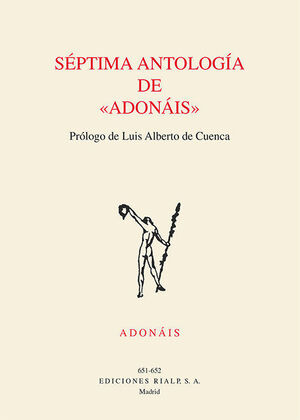 SÉPTIMA ANTOLOGÍA DE ADONÁIS