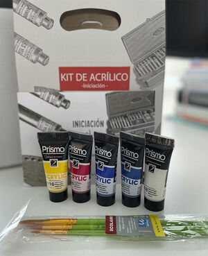 KIT DE INICIACIÓN AL ACRÍLICO