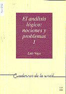 EL ANÁLISIS LÓGICO: NOCIONES Y PROBLEMAS I