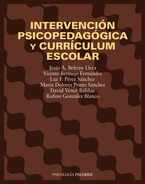 INTERVENCIÓN PSICOPEDAGÓGICA Y CURRÍCULUM ESCOLAR