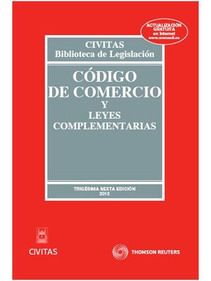 CÓDIGO DE COMERCIO Y LEYES COMPLEMENTARIAS