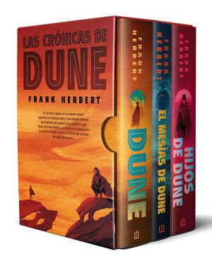 TRILOGIA DUNE, EDICION DE LUJO (ESTUCHE CON: DUNE , EL MESIAS DE DUNE , HIJOS DE