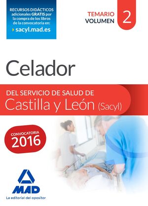 CELADOR DEL SERVICIO DE SALUD DE CASTILLA Y LEÓN (SACYL).