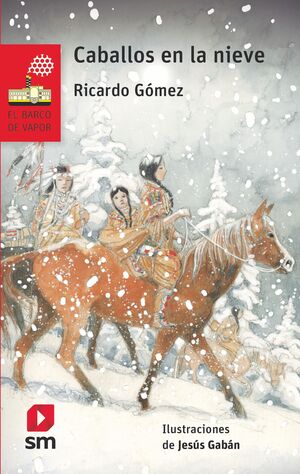 BVR.240 CABALLOS EN LA NIEVE