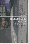 FILOSOFIA DE LA MINUCIA