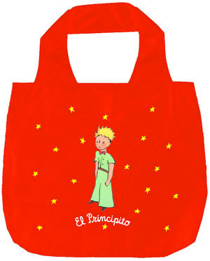 BOLSA PLEGABLE EL PRINCIPITO - NARANJA