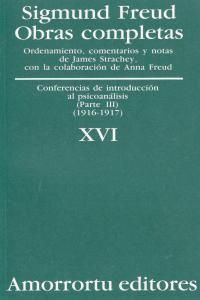 CONFERENCIAS INT. AL PSICOANALISIS III O.C.TOMO 16